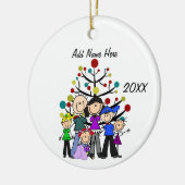  familie van het Zes Dated Ornament (Links)