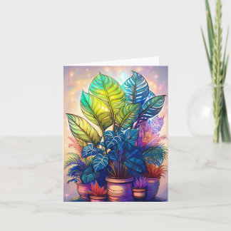 Familie van kamerplanten kaart