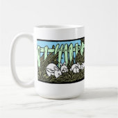  familie van konijntjes koffiemok (Links)