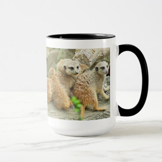 Familie van meerkats - Mok (Rechts)