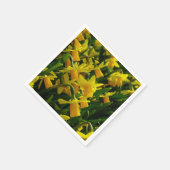 Familie van narcissen servetten (Hoek)