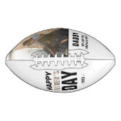 Familie van papa Happy Vader Dag Foto American Football (Voorkant)