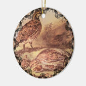Familie van Quail Ornament (Links)