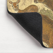 Familie van Roe - Deers in een bos Muismat (Hoek)