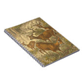 Familie van Roe - Deers in een bos Notitieboek (Rechterzijde)