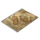 Familie van Roe - Deers in een bos Notitieboek (Linkerzijde)