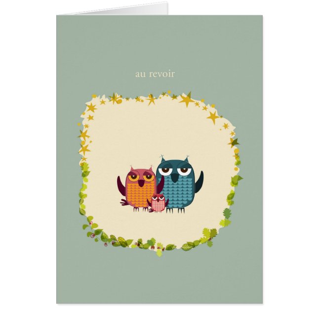 familie van uil (Voorkant)