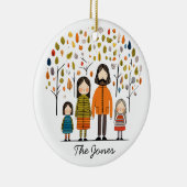 Familie van Vier, Scandinavische Kunst,  Keramisch Ornament (Rechts)