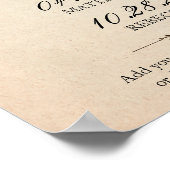 Familie van vijf belangrijke gebeurtenissen poster (Hoek)