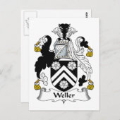 Familie van Weller Briefkaart (Voorkant / Achterkant)
