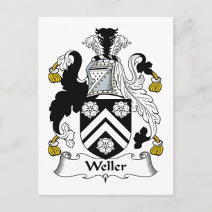 Familie van Weller Briefkaart