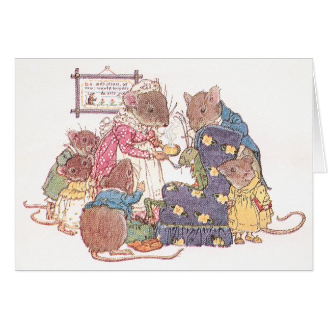 Familie van zes muizen (Voorkant Horizontaal)