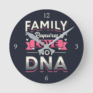 Familie vereist liefde zonder DNA-adoptie Ronde Klok