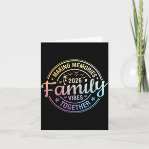 Familie Vibes 2026 Herinneringen Maken Overeenkoms Kaart