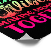 Familie Vibes Making Memories 2025 Familiereünie M Poster (Hoek)