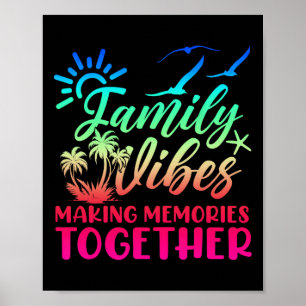 Familie Vibes Making Memories 2025 Familiereünie M Poster