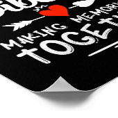 Familie Vibes Making Memories 2025 Familiereünie M Poster (Hoek)