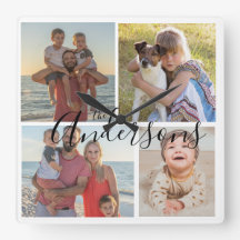 Familie Vier Foto-acrylic wandkast