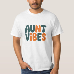 Familie vieren met tante Art T-shirt