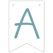 Familie visreis: Een Jongen 1e Verjaardag Vlaggetjes (Derde vlag)