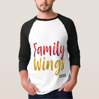 Familie vleugels t-shirt