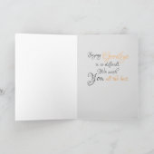 Familie Vriend Collega Gezegde Afscheid Kaart (Binnen)