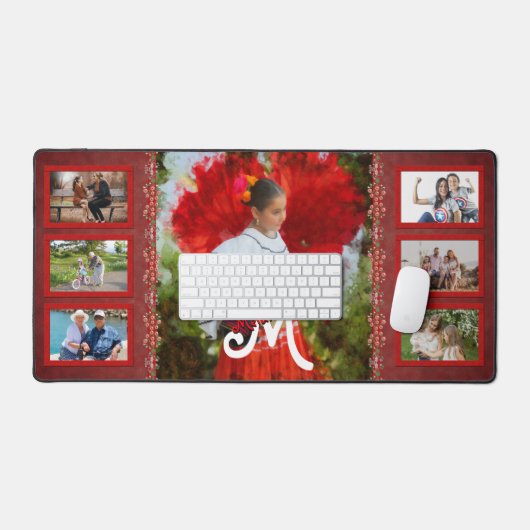 Familie & Vrienden Fiesta Bloem 2555 Bureaumat (Keyboard & Muis)