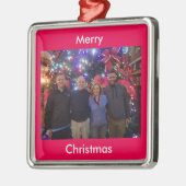 Familie + Vrienden kerstversiering Metalen Ornament (Links)