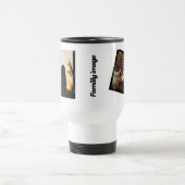 Familie: waar het leven begint en liefde nooit ein reisbeker (Center)