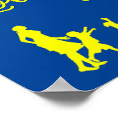 Familie waar het leven begint en liefde nooit eind poster (Hoek)