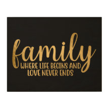 Familie waar het leven begint