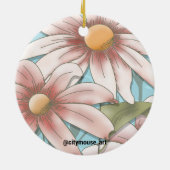 Familie: Waar Raar Diep Loopt Keramisch Ornament (Achterkant)