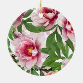 Familie: Waar Raar Diep Loopt Keramisch Ornament (Achterkant)