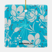 Familie: Waar Raar Diep Loopt Keramisch Ornament (Achterkant)