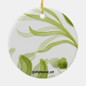 Familie: Waar Raar Diep Loopt Keramisch Ornament (Achterkant)