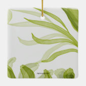 Familie: Waar Raar Diep Loopt Keramisch Ornament (Achterkant)