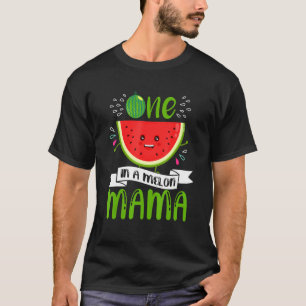 Familie watermeloen Matching Group 1 in een meloen T-shirt