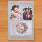 Familie zegt: "Ik hou van je" Oma personaliseren Theedoek