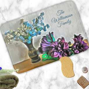 Familie Zijde en Maiskolf Bloemen 2190 Badmat