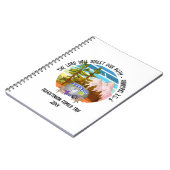 Familie Zomer Camping Christelijk Van Life Notitieboek (Linkerzijde)