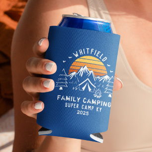 Familie Zomer Vakantie Camping Custom Blikjeskoeler