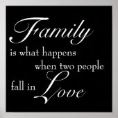 Familieafdrukken Poster (Voorkant)