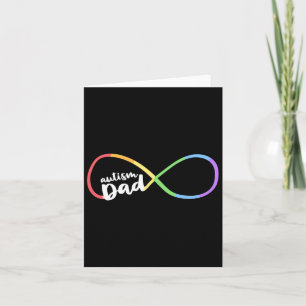 Familieautisme Bewustheid Pap Rainbow Infinity Sym Kaart