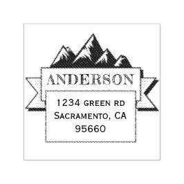 Familieavontuur | RetouradresStempel Zelfinktende Stempel