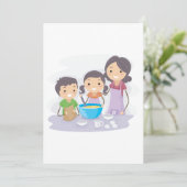 Familiebaken Kaart (Staand voorkant)