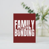 Familiebanden zijn voor altijd briefkaart (Staand voorkant)