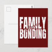 Familiebanden zijn voor altijd briefkaart (Voorkant / Achterkant)