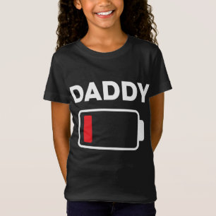 Familiebatterij voor kerstmis grappige papaver t-shirt