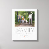 Familiebeschrijving Editable Color Wrapped Canvas (Voorkant)