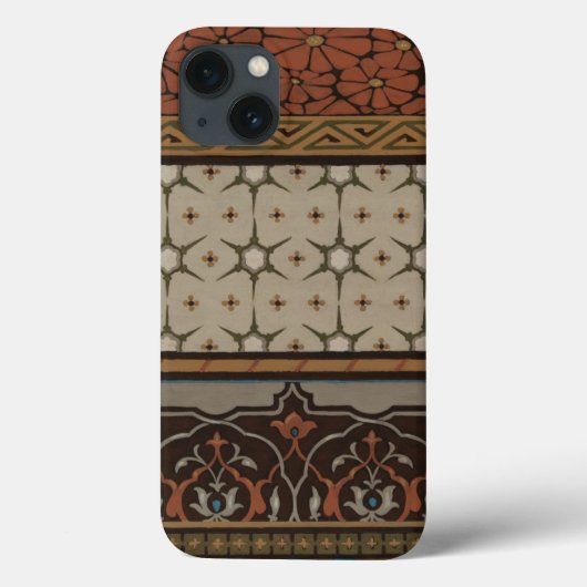 Familiebezit Textiel met Decoratieve Patronen Case-Mate iPhone Case (Achterkant)